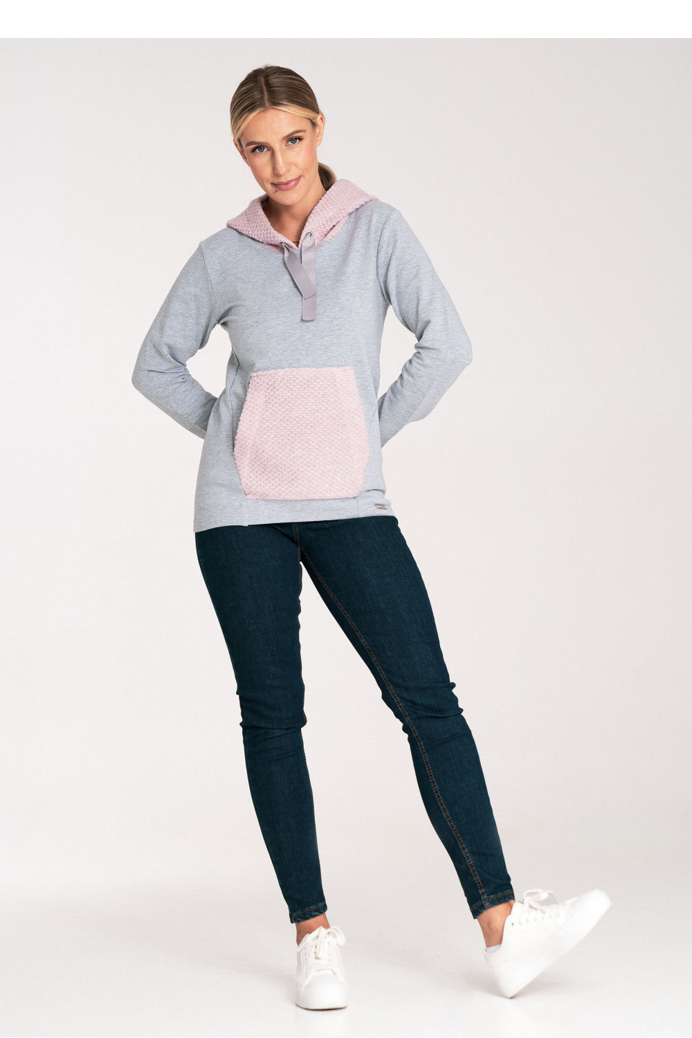 T-shirt femme Figl Sweatshirt Sweatshirt — gris