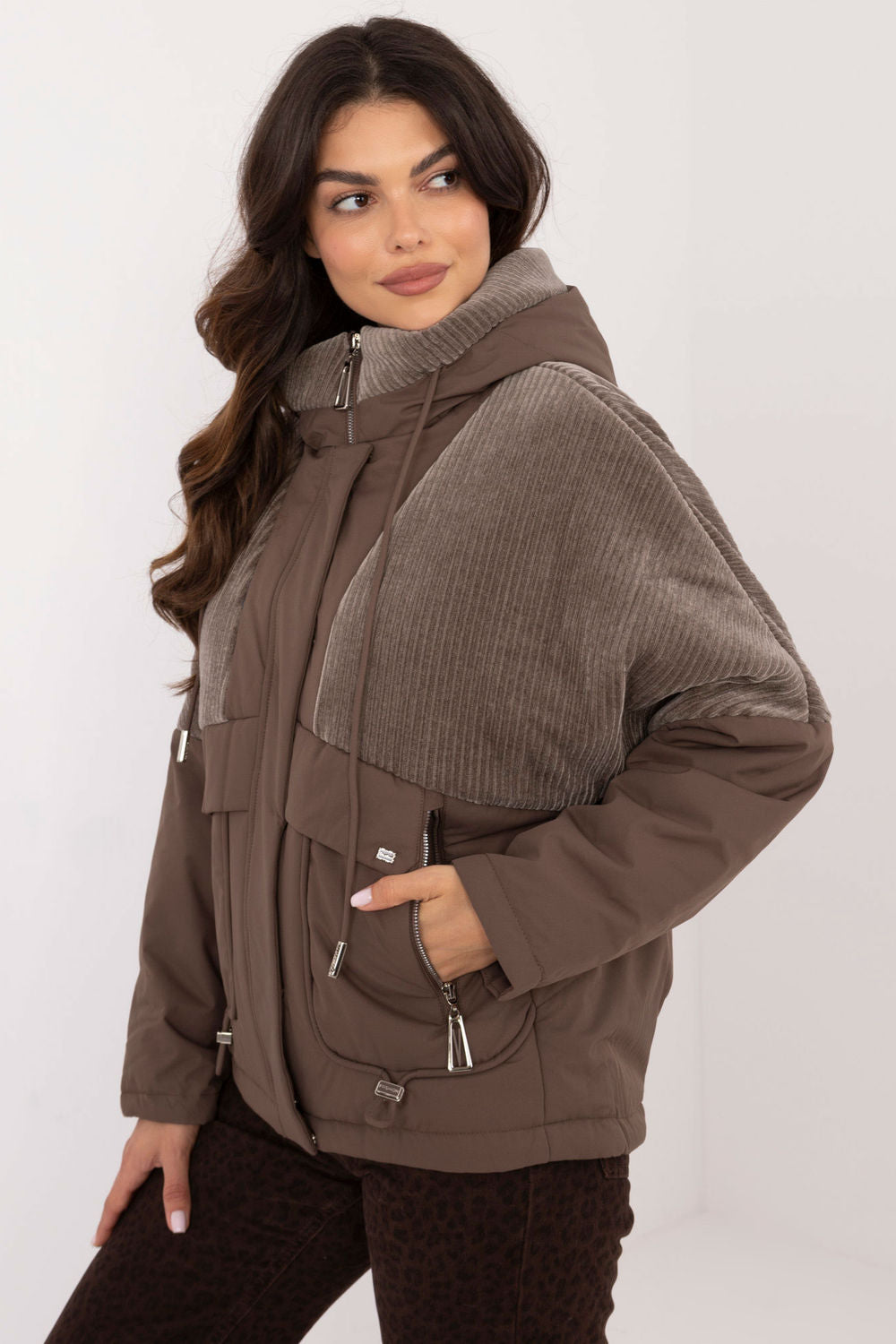 Veste femme MBM — brun