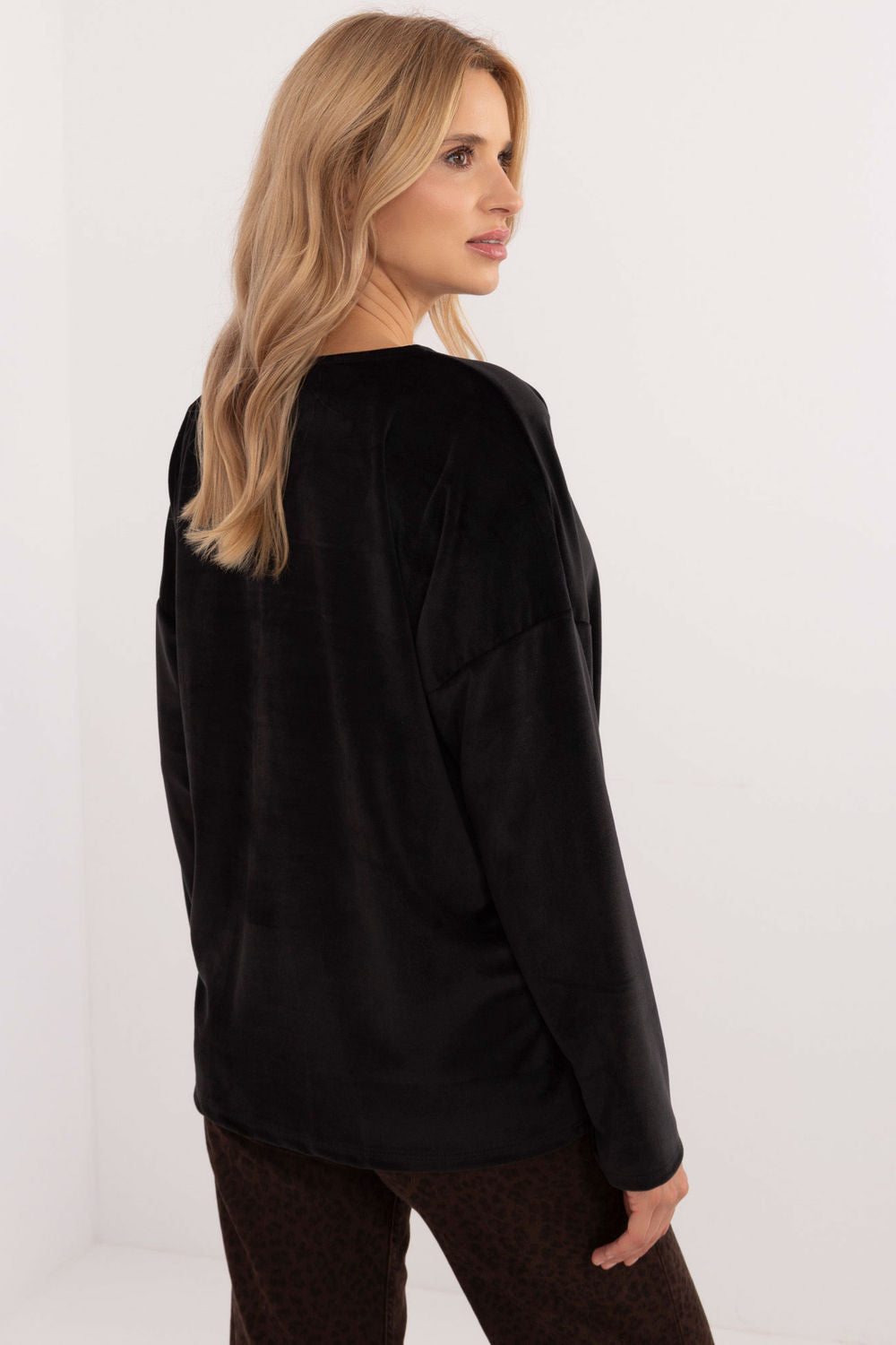 Blouse femme Italy Moda Chemisier Chemisier — noir