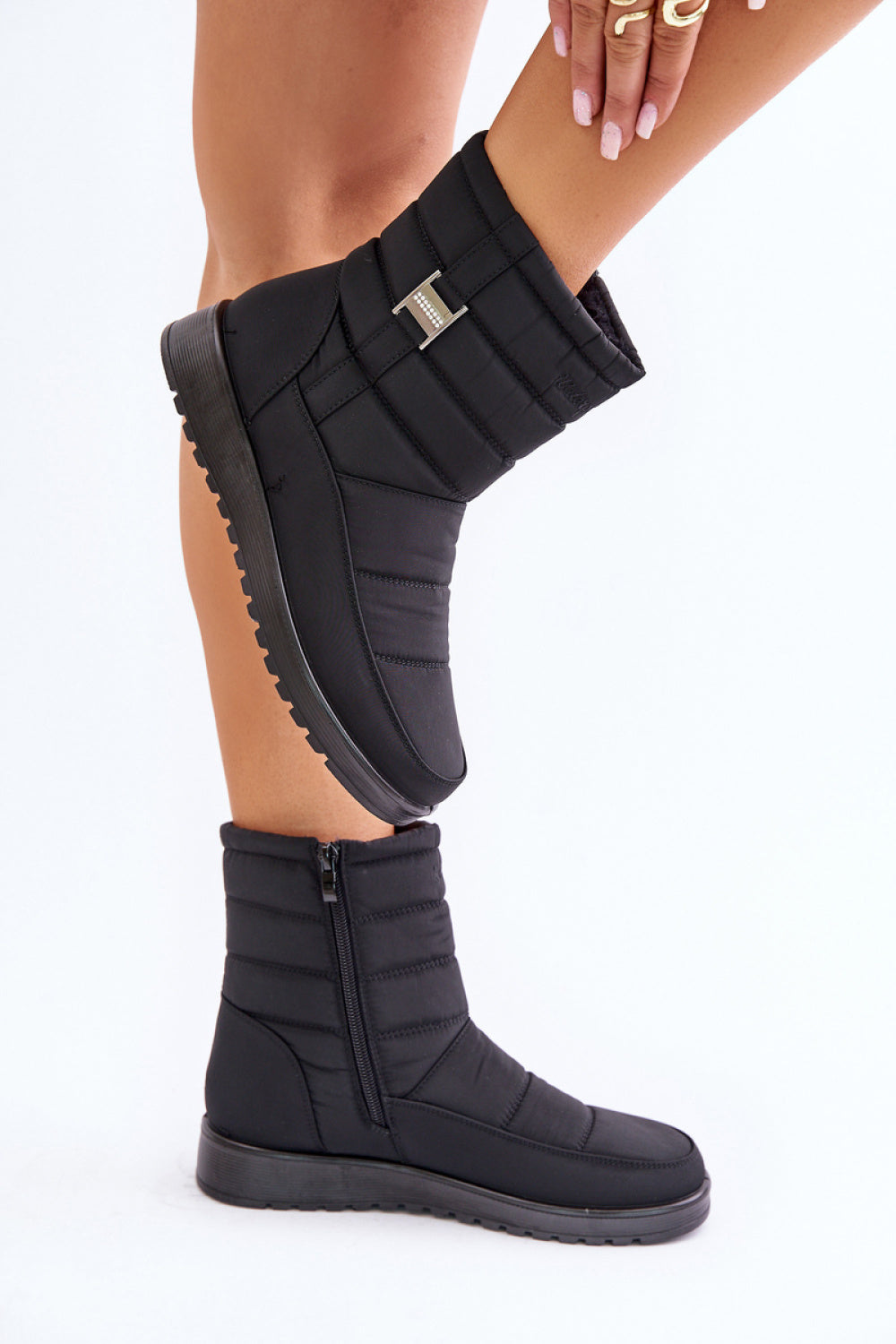 Bottes femme Step in style De Neige De — noir