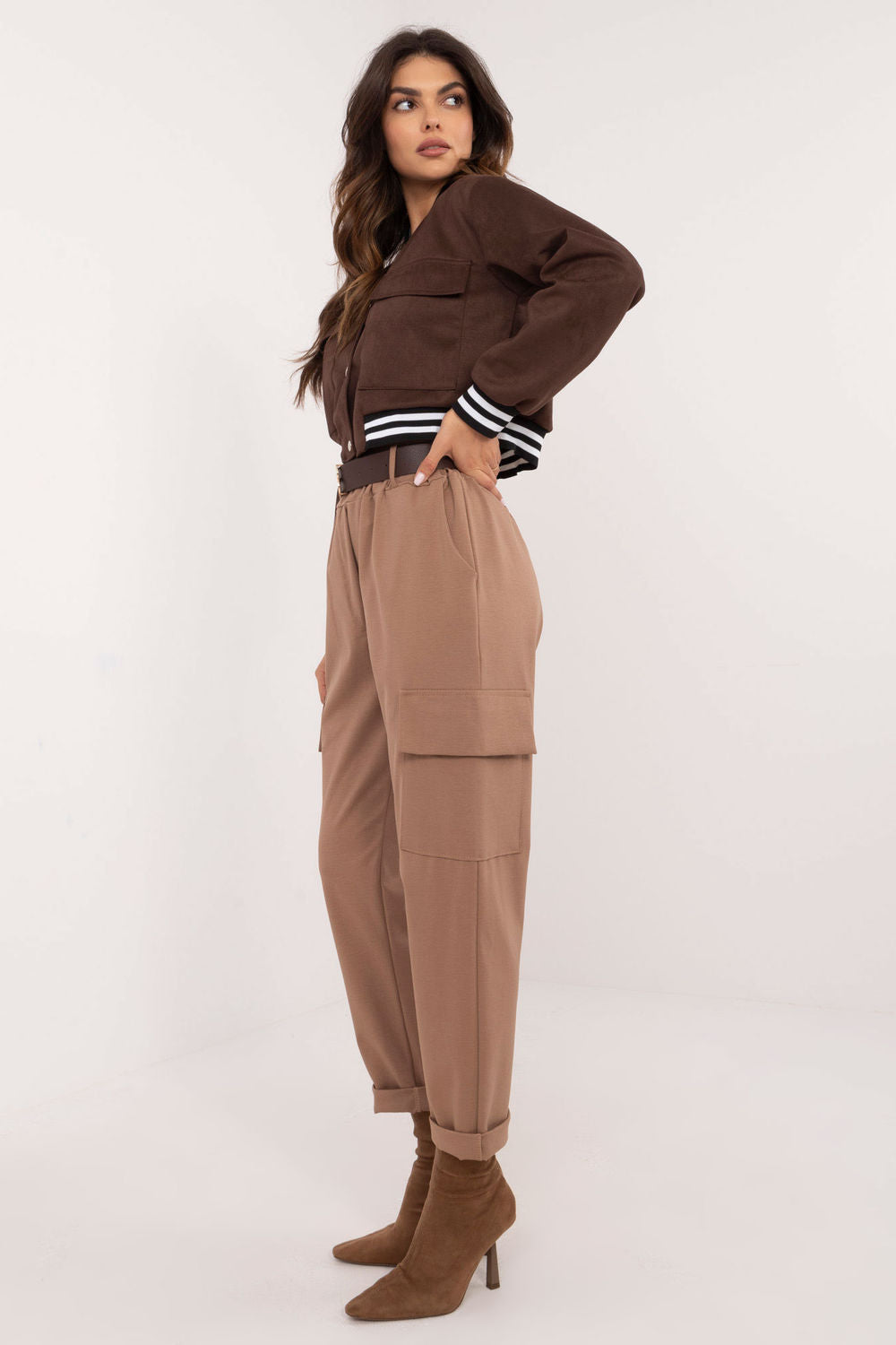 Chaussures à talons femme Och Bella Pantalon Pantalon — brun