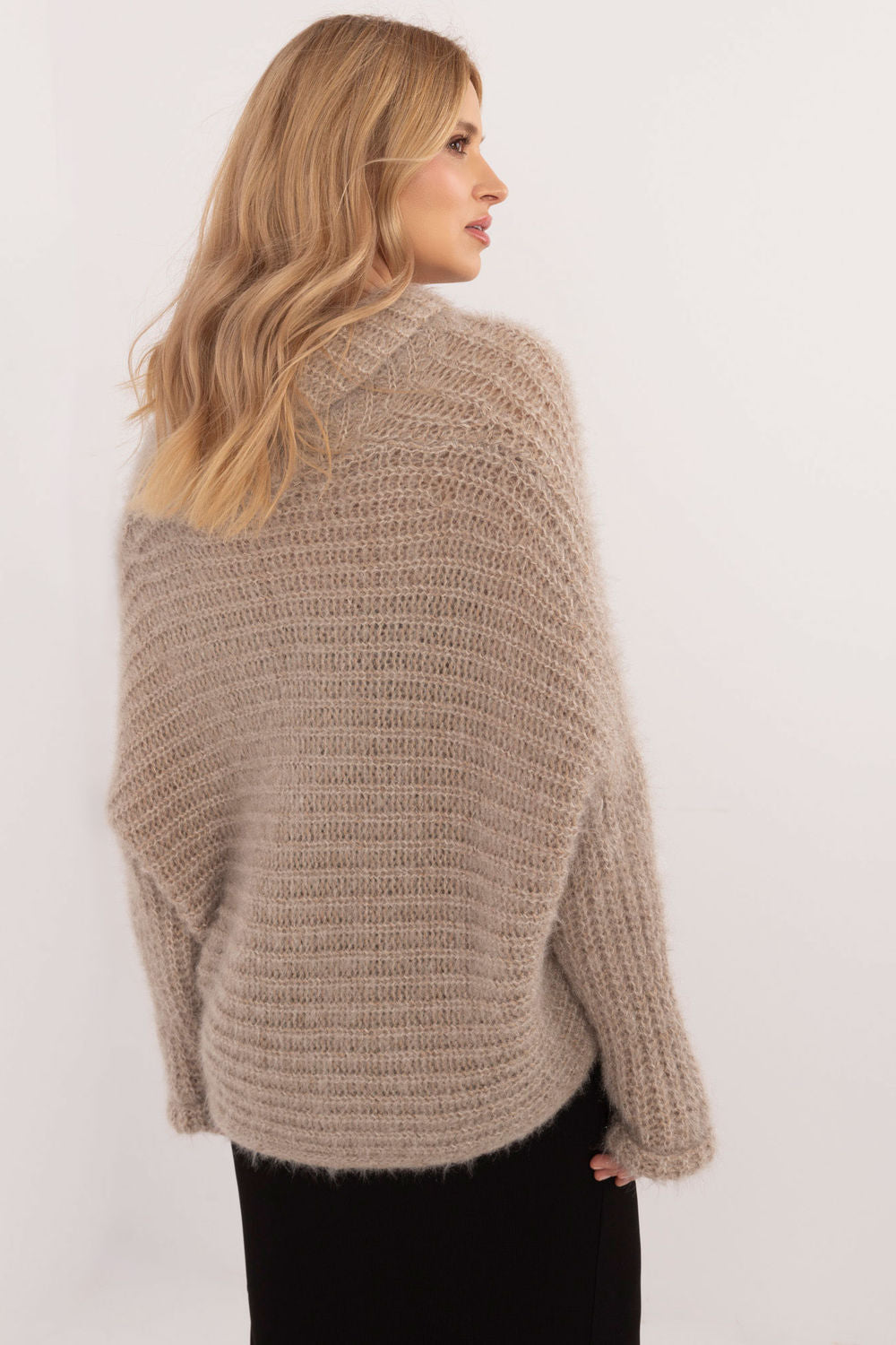 Cardigan femme Och Bella — beige