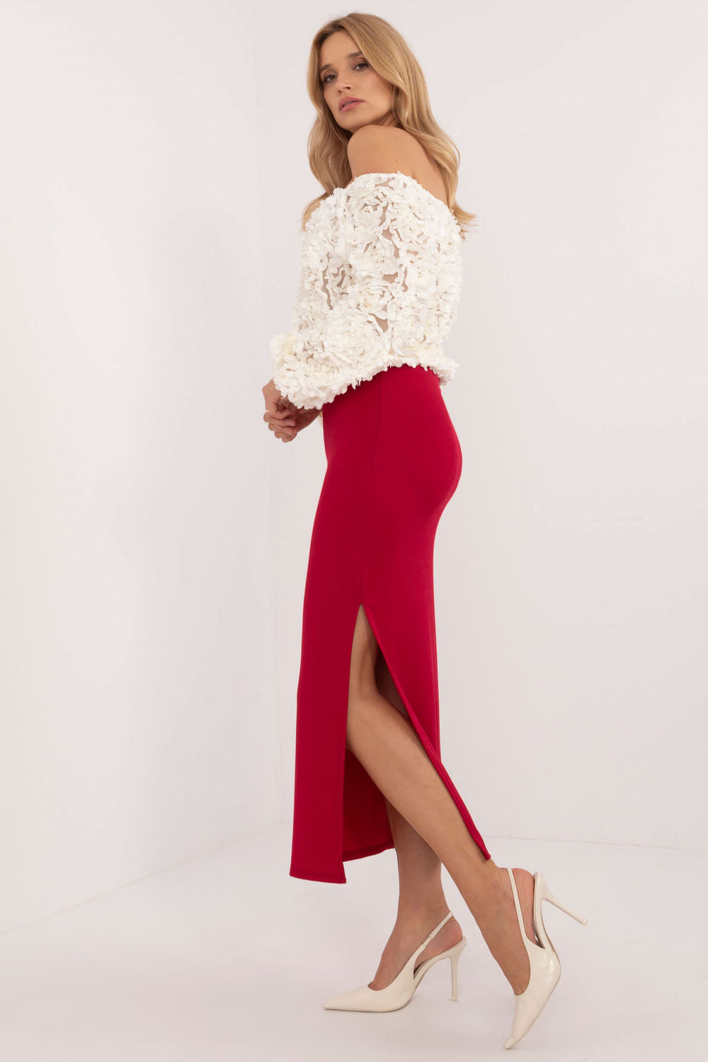Jupe femme Italy Moda — rouge