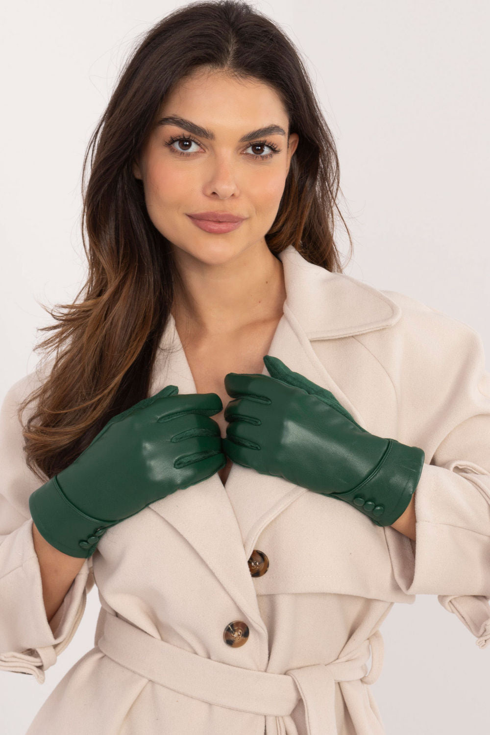 Gants femme AT — vert