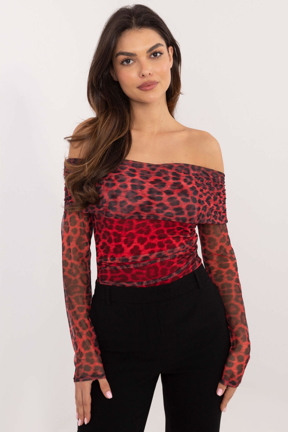 Blouse femme Italy Moda Chemisier Chemisier — rouge
