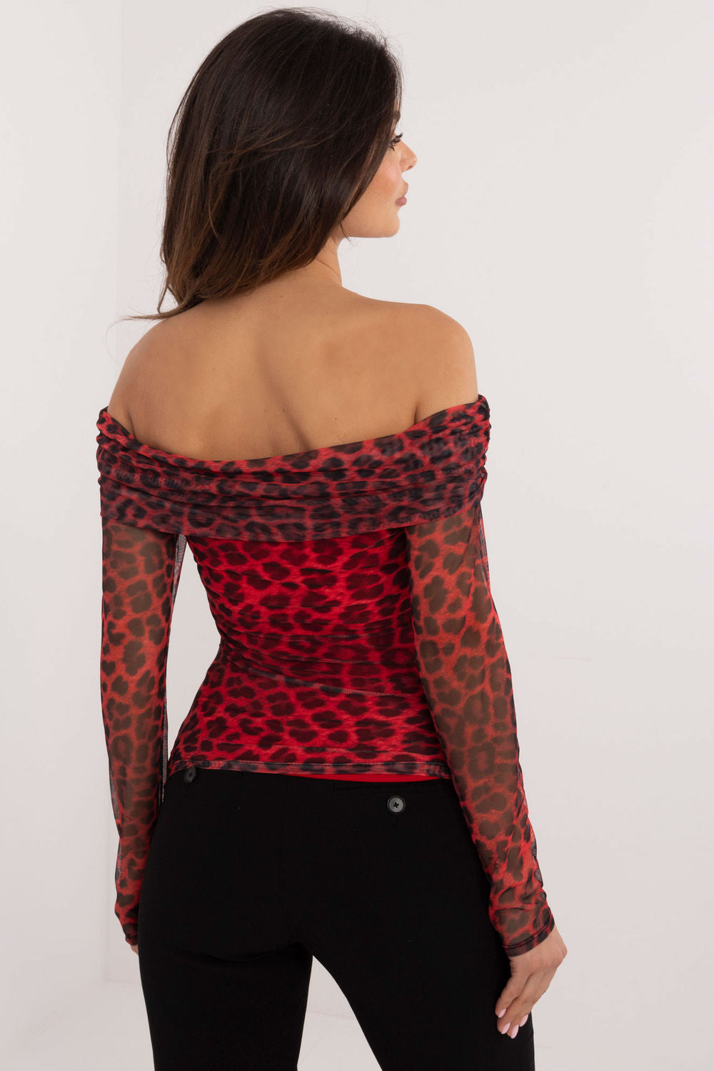 Blouse femme Italy Moda Chemisier Chemisier — rouge