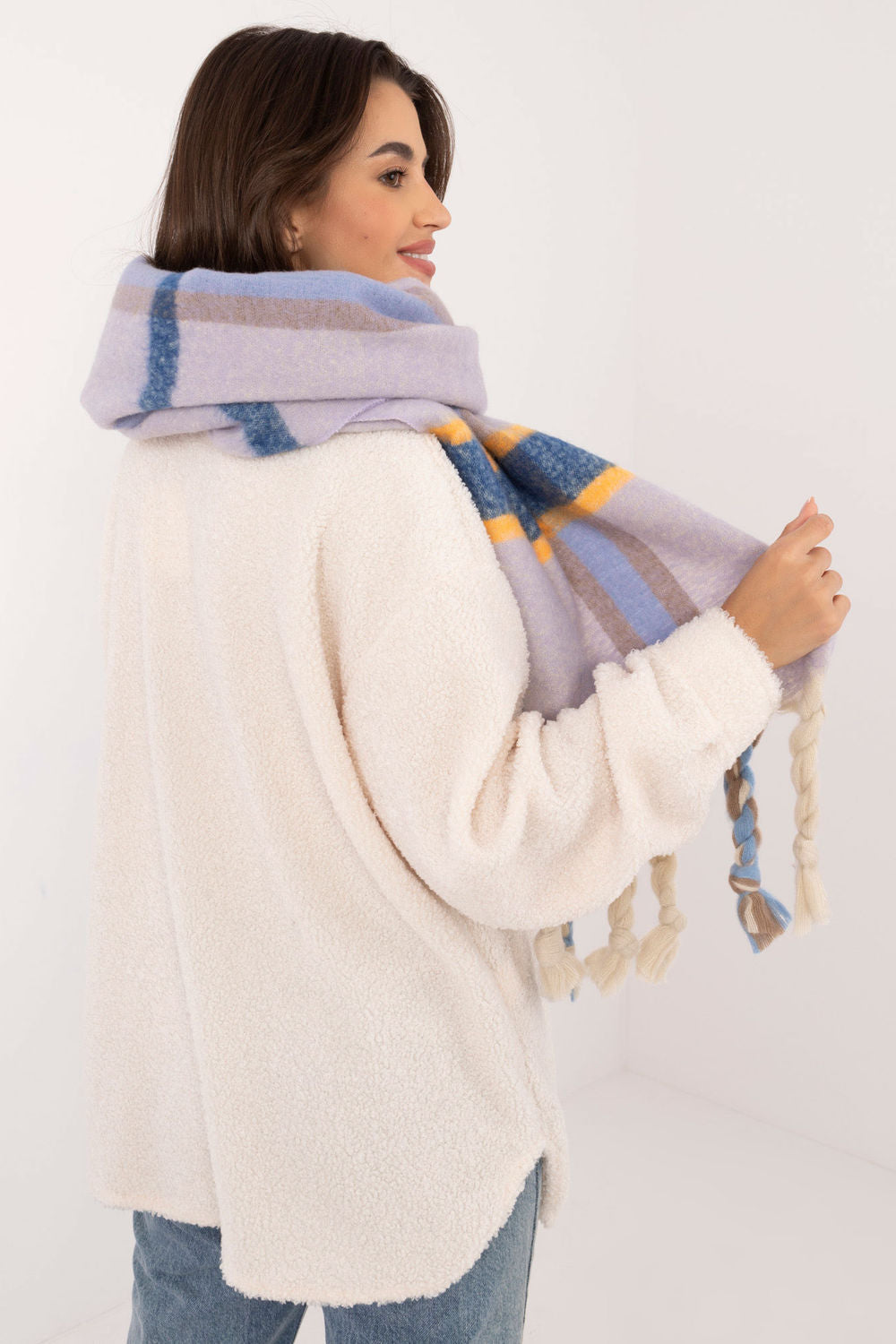 Châle femme AT — violet