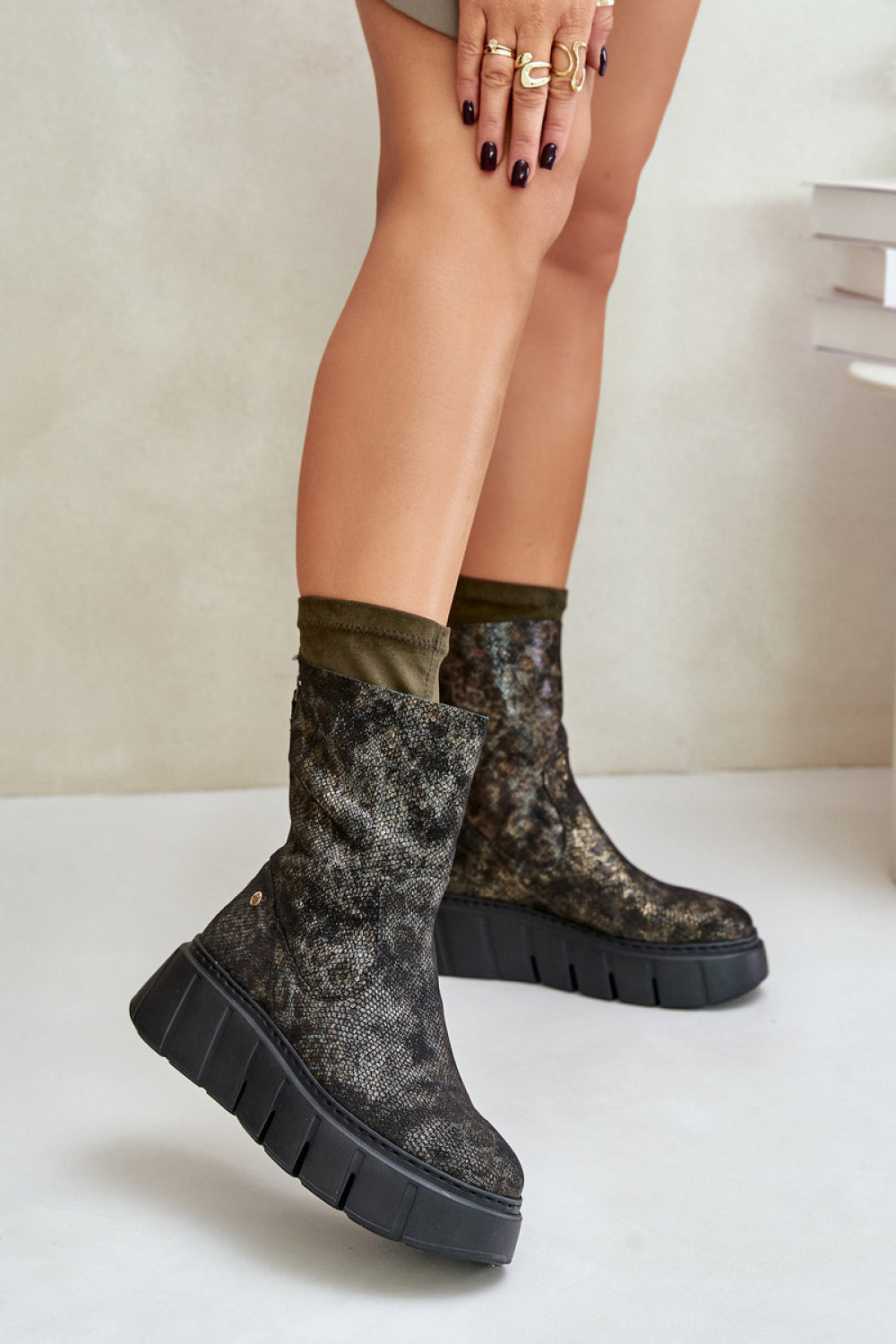 Bottes femme Step in style — vert