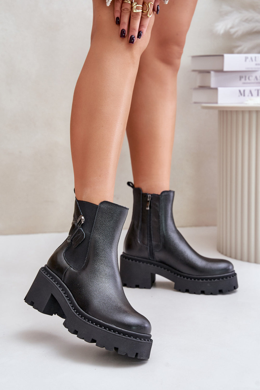 Bottes femme Step in style À Talons À — noir