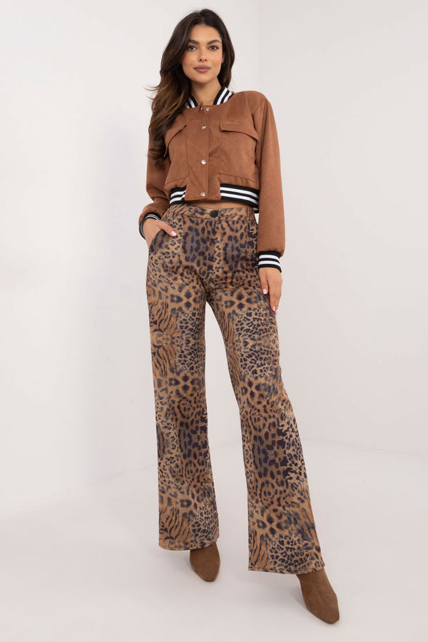 Chaussures à talons femme Lakerta Pantalon Pantalon — brun