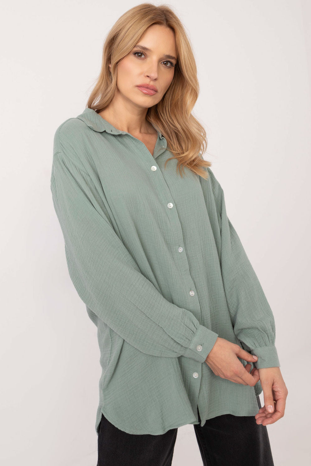 Blouse femme Sublevel — vert