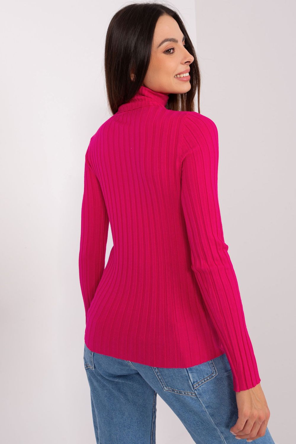 Pull femme Factory Price Col Roulé Col — rosé