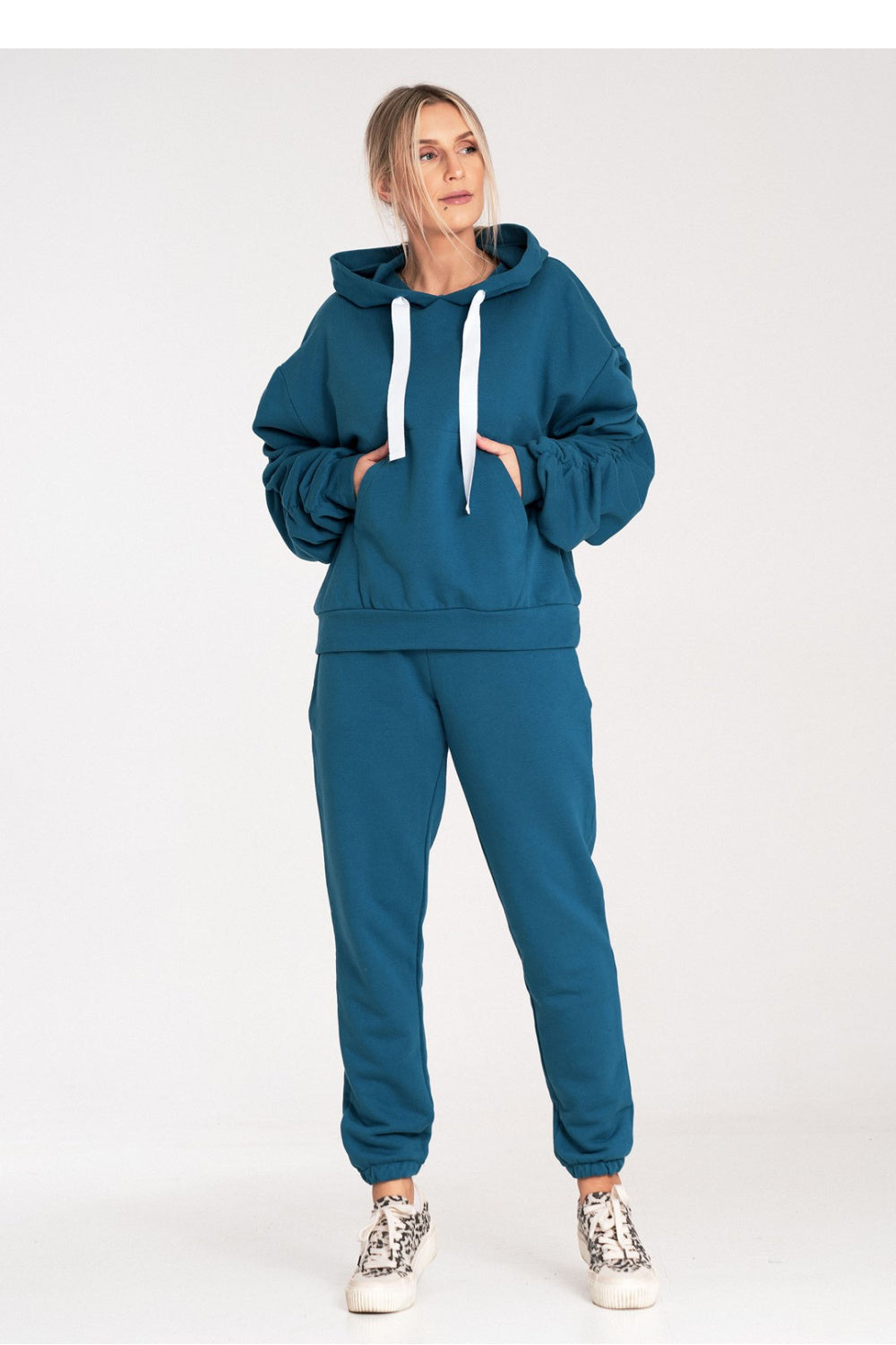 T-shirt femme Figl Sweatshirt Sweatshirt — bleu