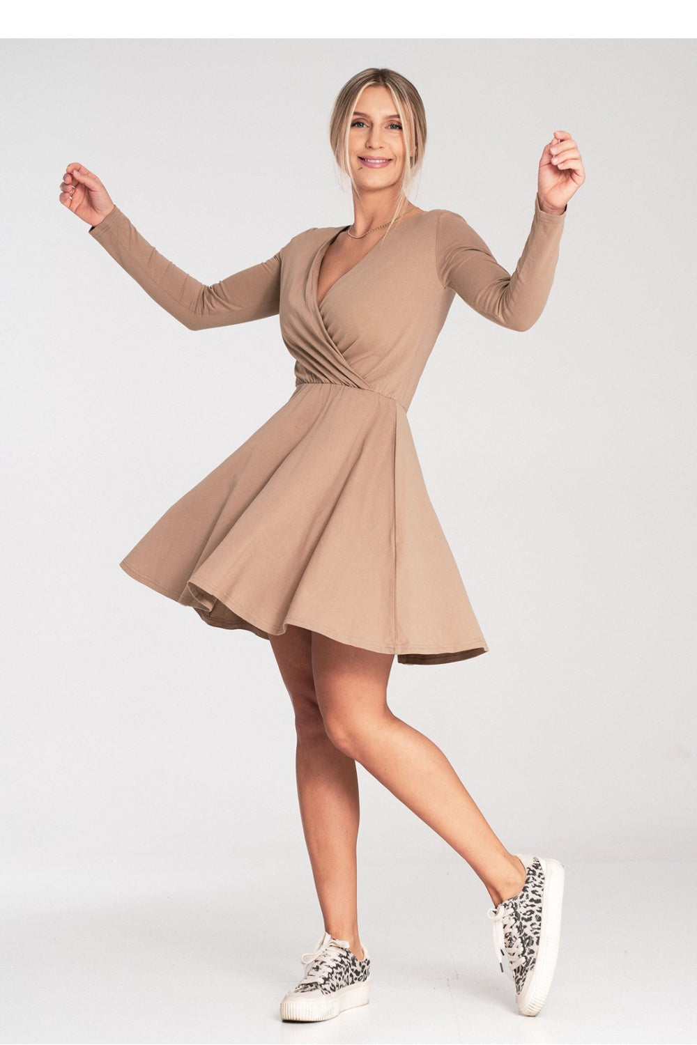 Robe femme Figl De Jour De — beige