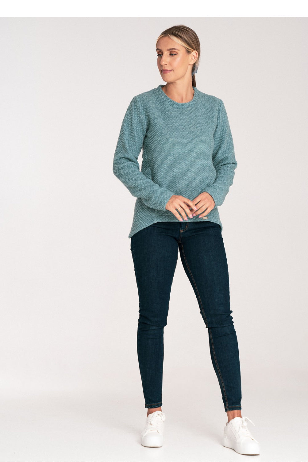 Pull femme Figl Chandail Chandail — vert