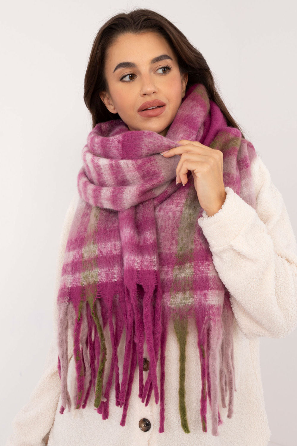 Châle femme AT — violet