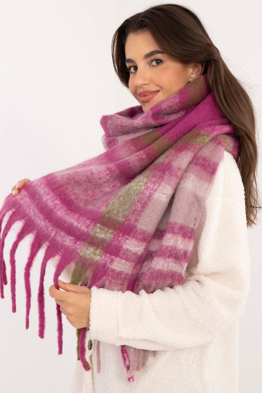 Châle femme AT — violet