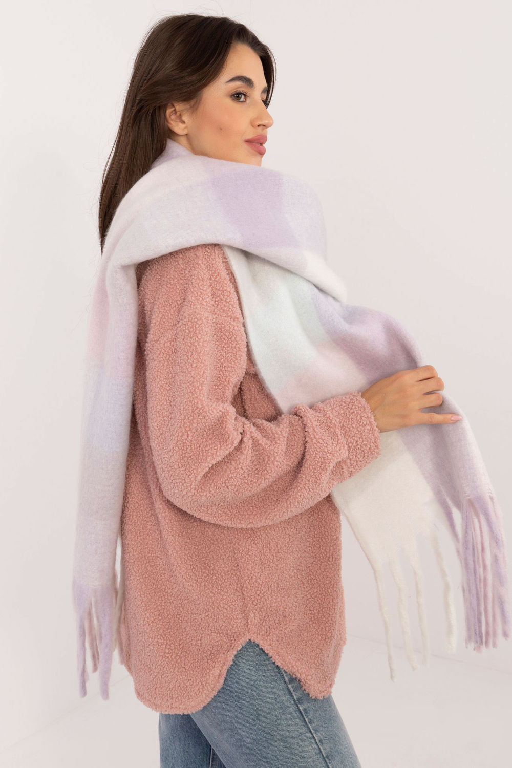 Châle femme AT — violet