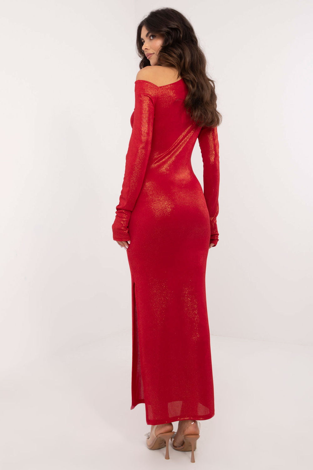Robe femme Italy Moda De Soirée De — rouge