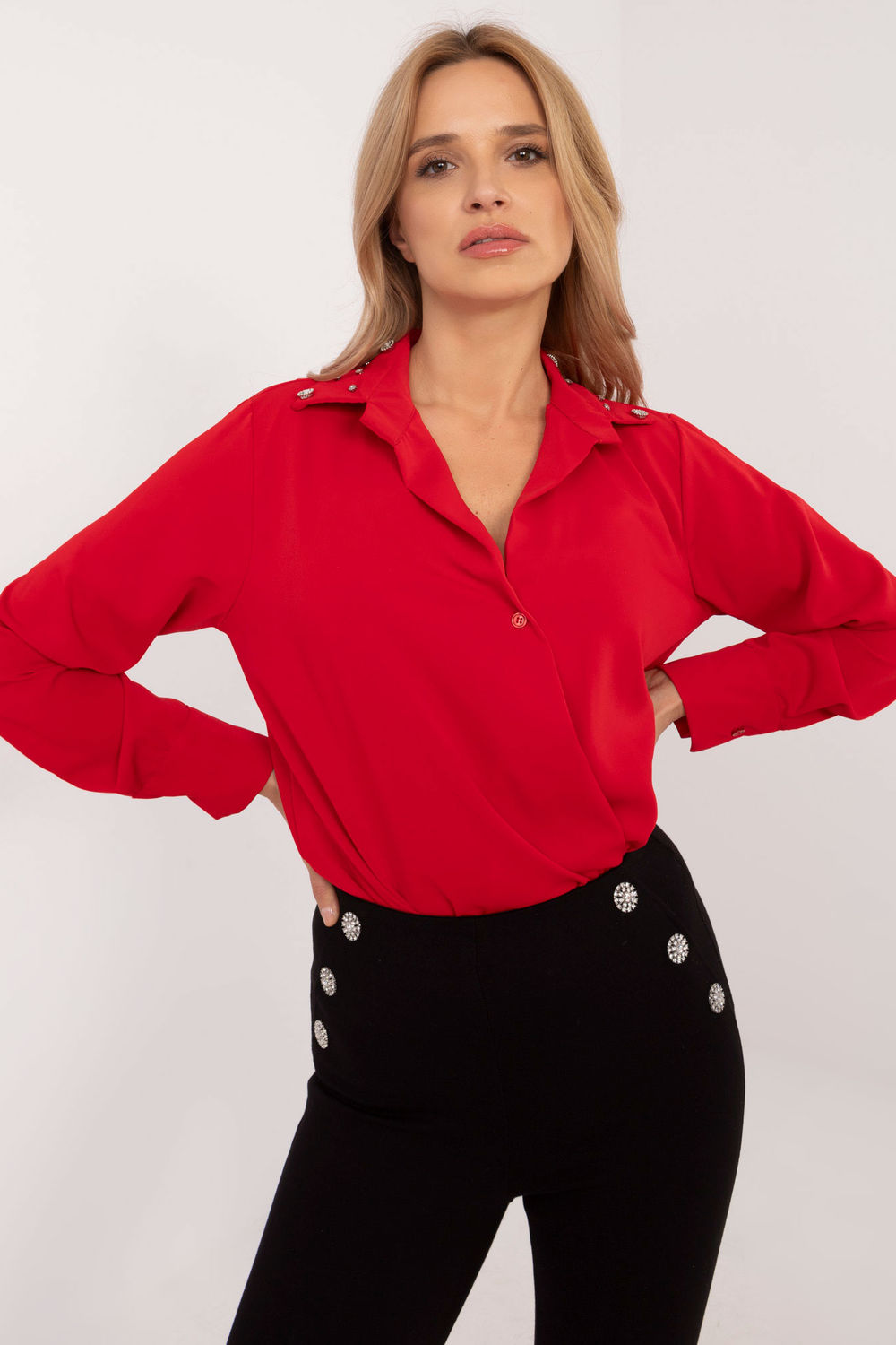 Blouse femme Italy Moda — rouge