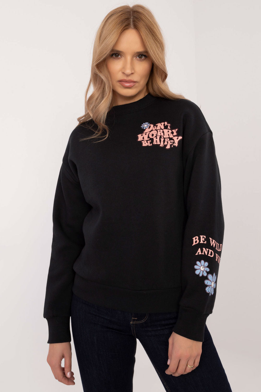 T-shirt femme Sublevel Sweatshirt Sweatshirt — gris
