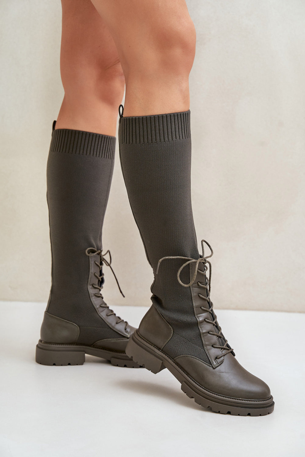 Bottes femme Step in style Cuissardes Cuissardes — vert