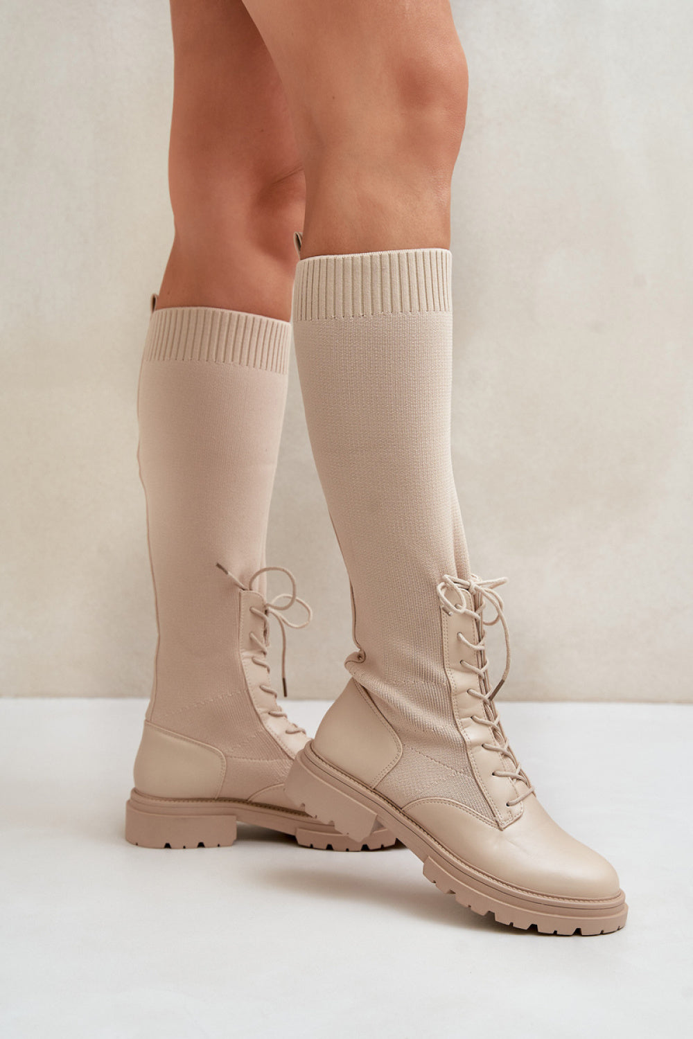 Bottes femme Step in style Cuissardes Cuissardes — beige