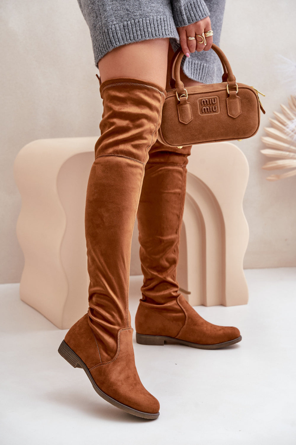 Bottes femme Step in style Cuissardes Cuissardes — brun