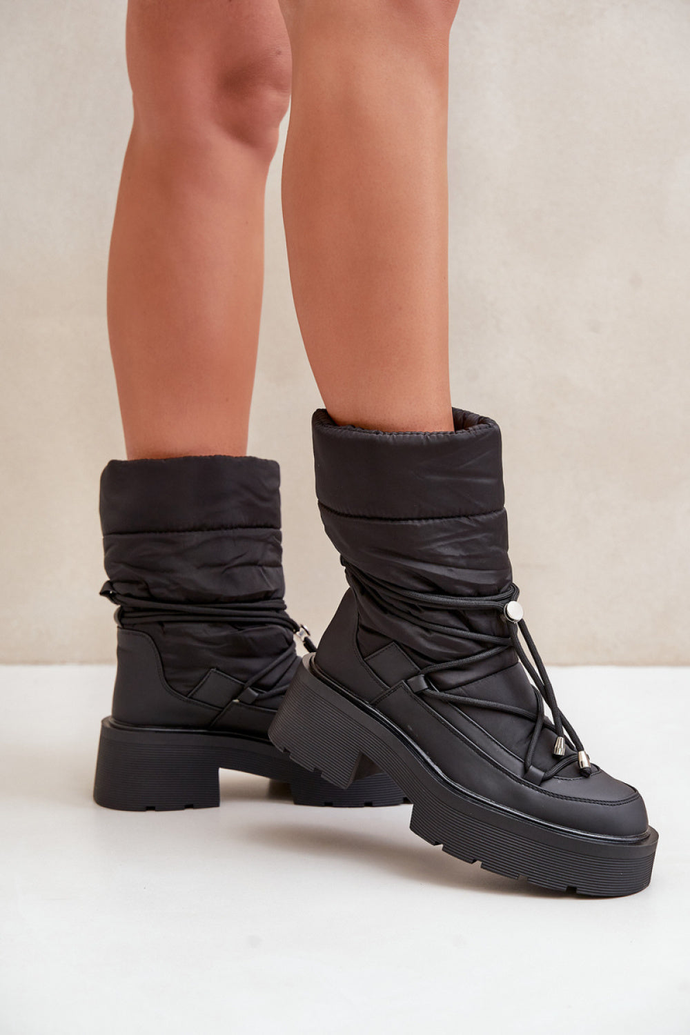 Bottes femme Step in style De Neige De — noir