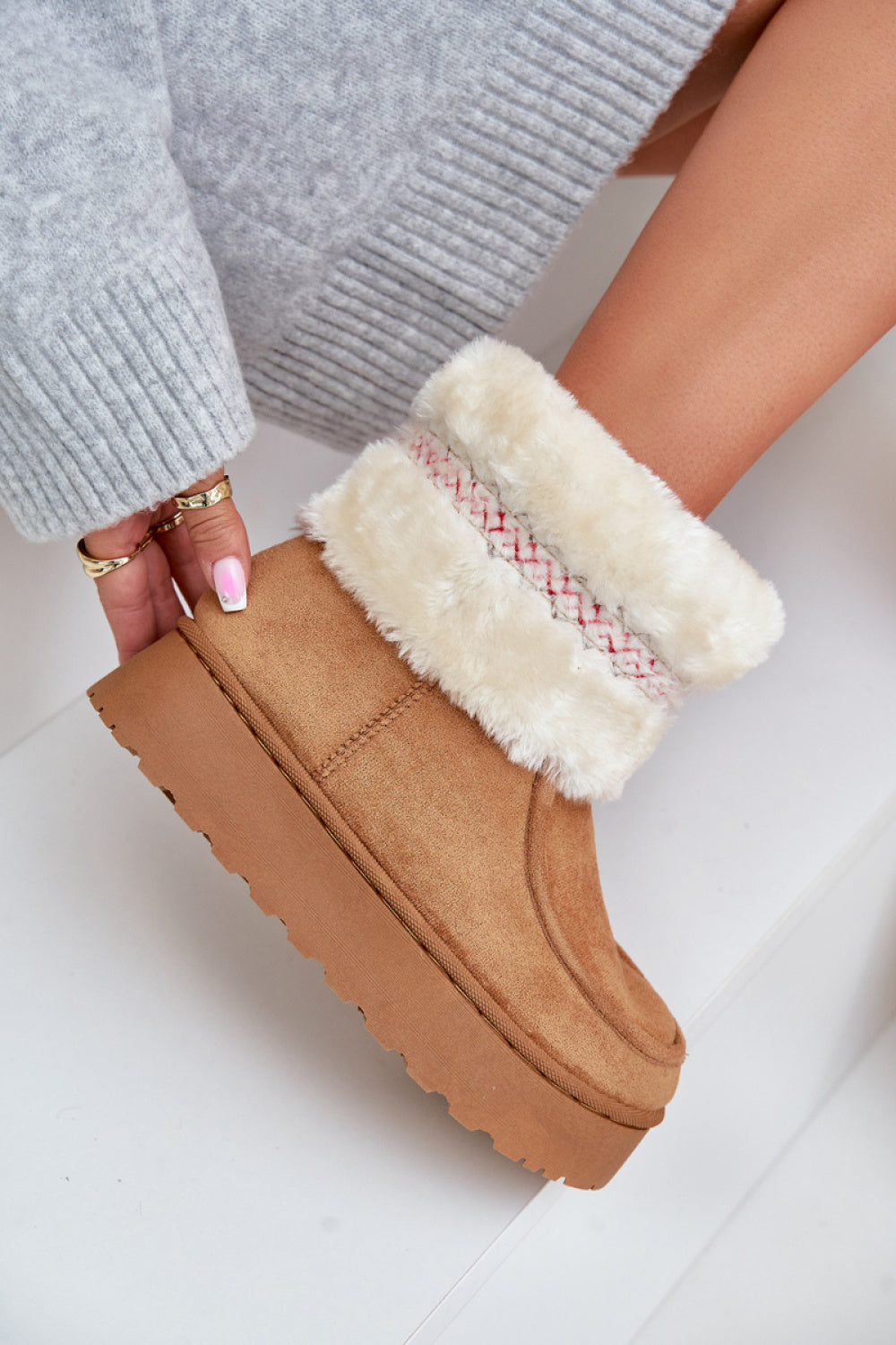 Bottes femme Step in style De Neige De — brun