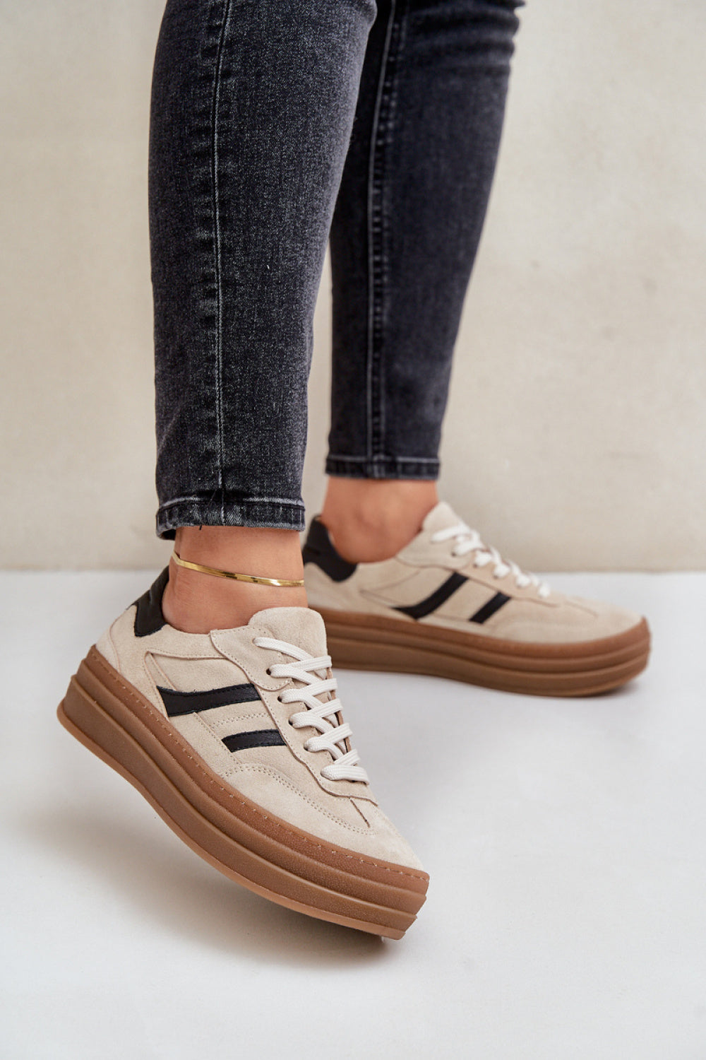 Chaussures de sport femme Step in style — beige