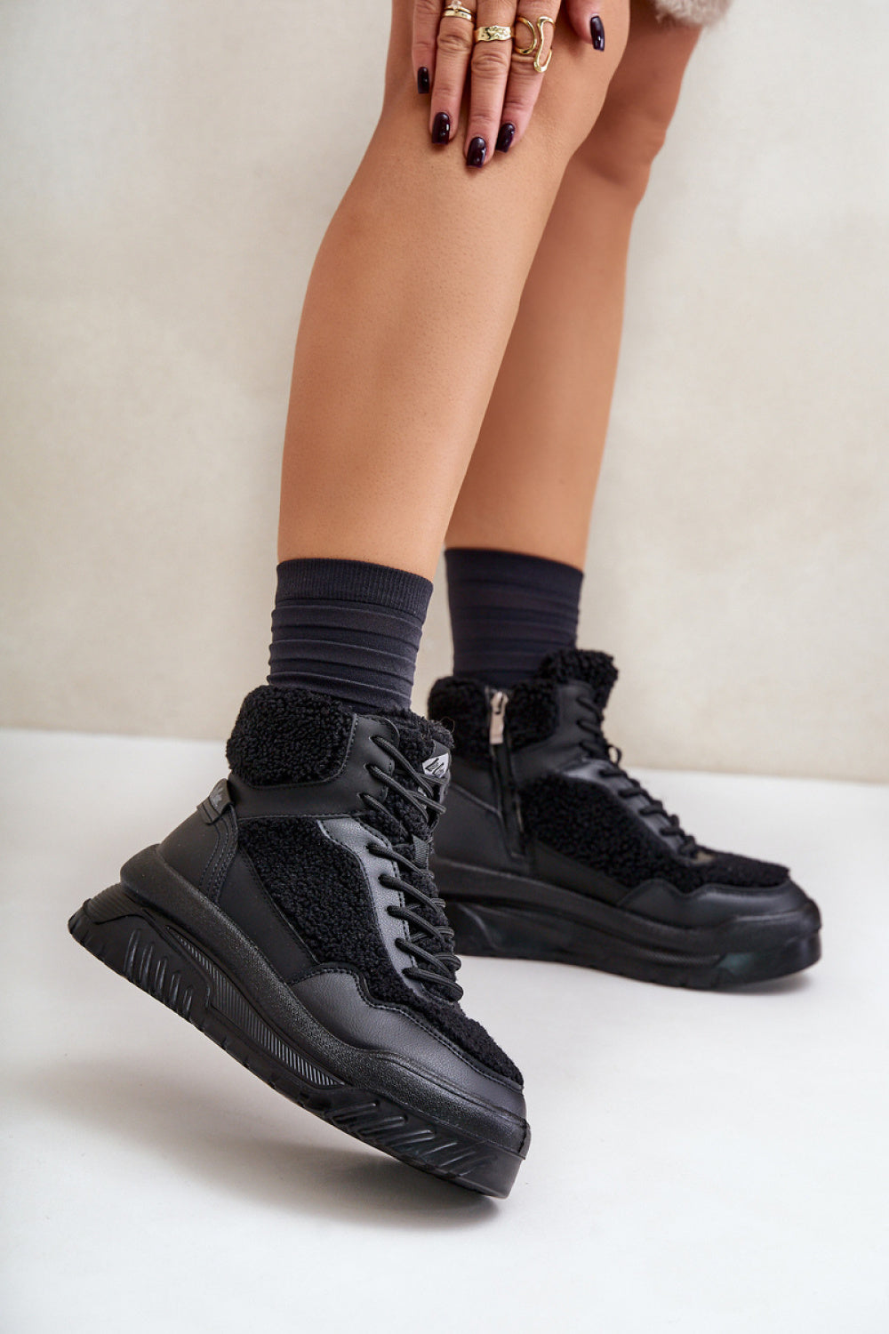 Baskets femme Step in style À Plateforme À — noir