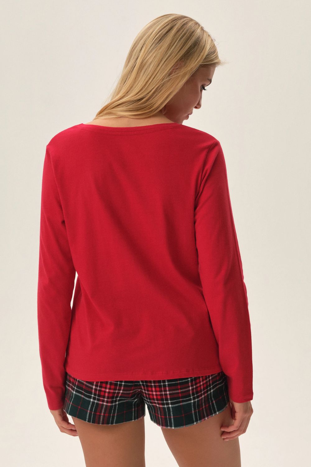 Pyjama femme Henderson — rouge