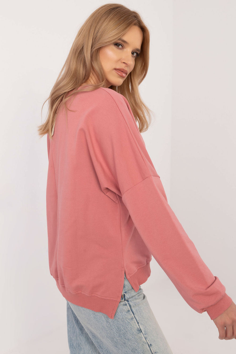 T-shirt femme Factory Price Sweatshirt Sweatshirt — rosé