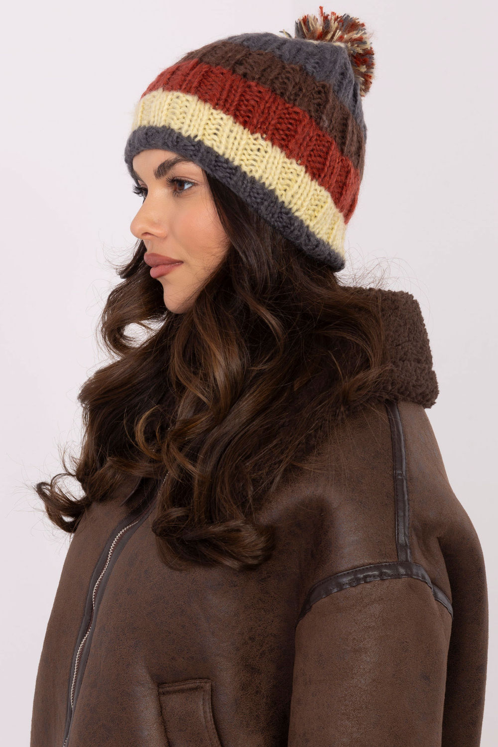 Bonnet femme AT — jaune