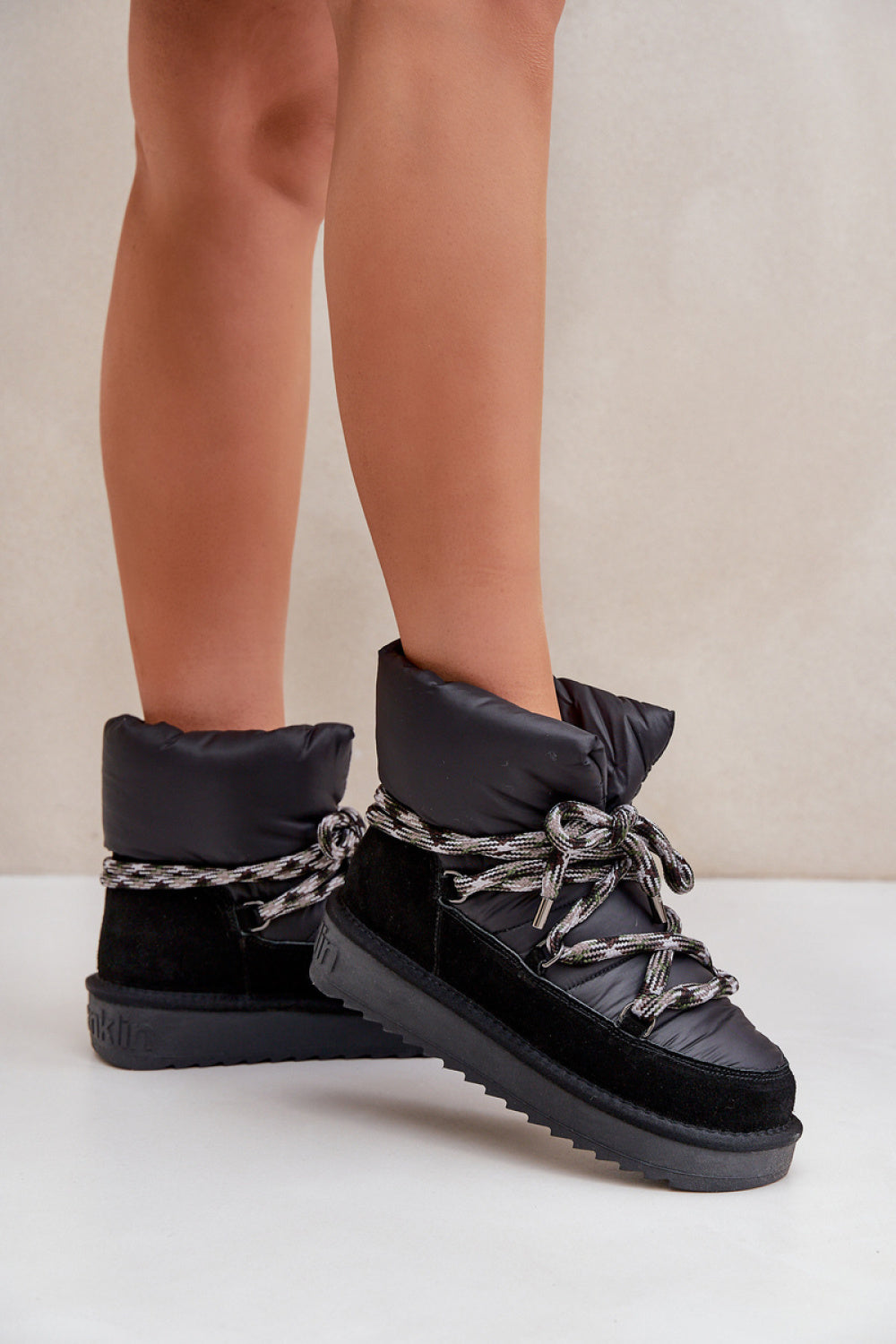 Bottes femme Step in style De Neige De — noir
