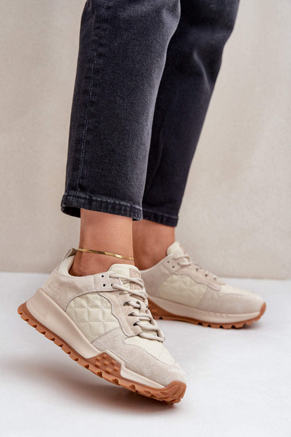 Chaussures de sport femme Step in style — beige