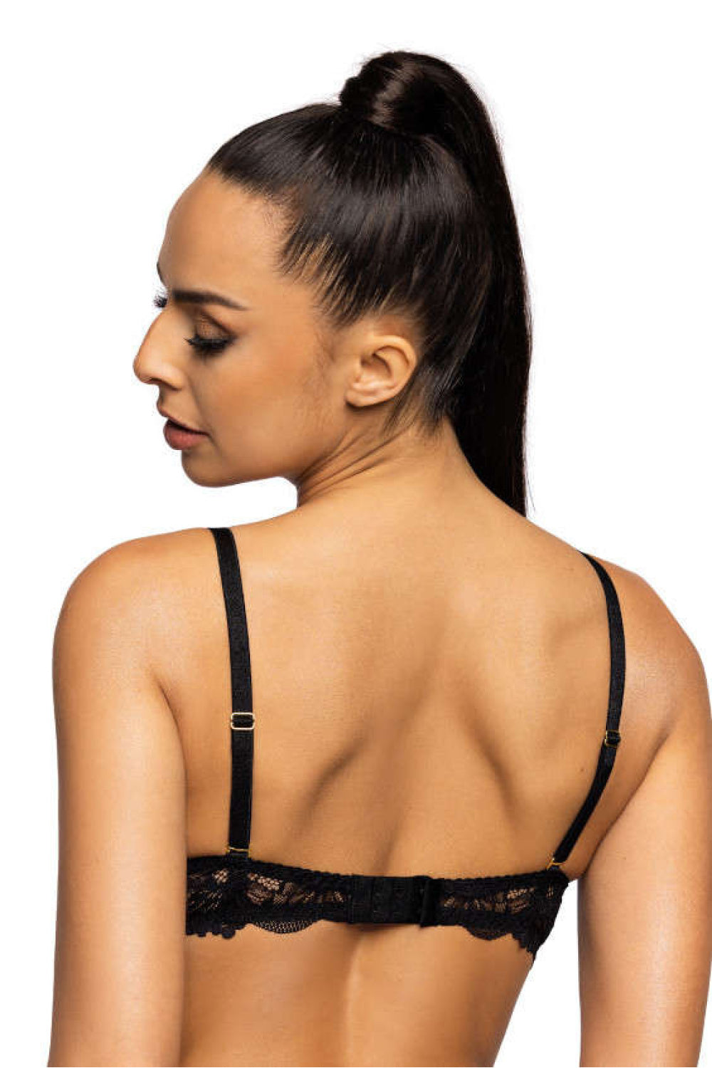 Soutien-gorge push-up femme Mat — noir