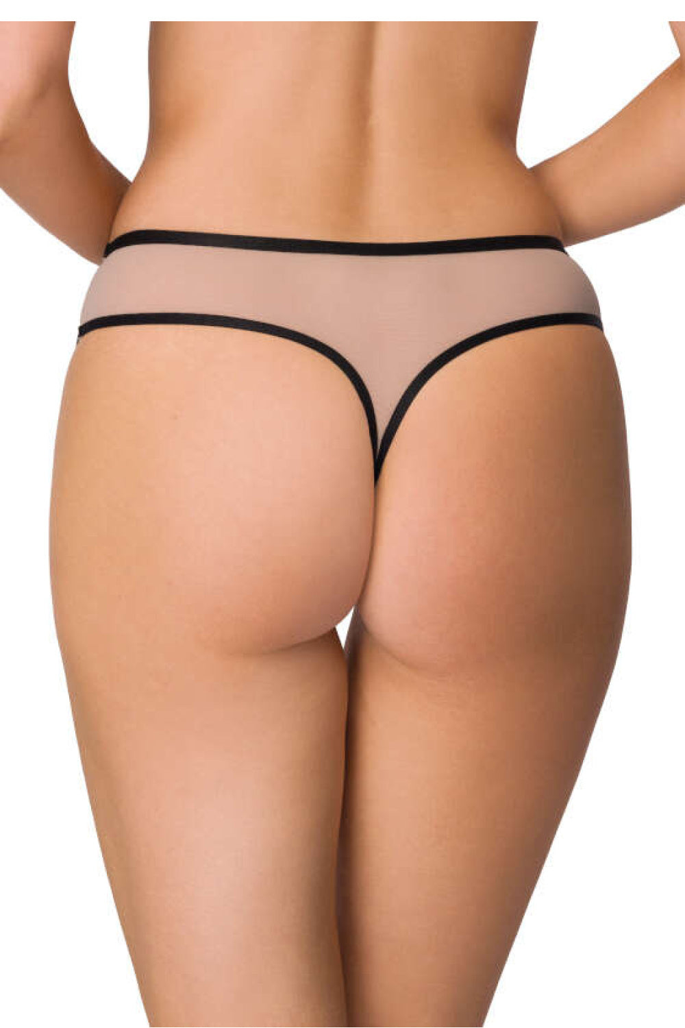 String femme Mat Strings Strings — beige