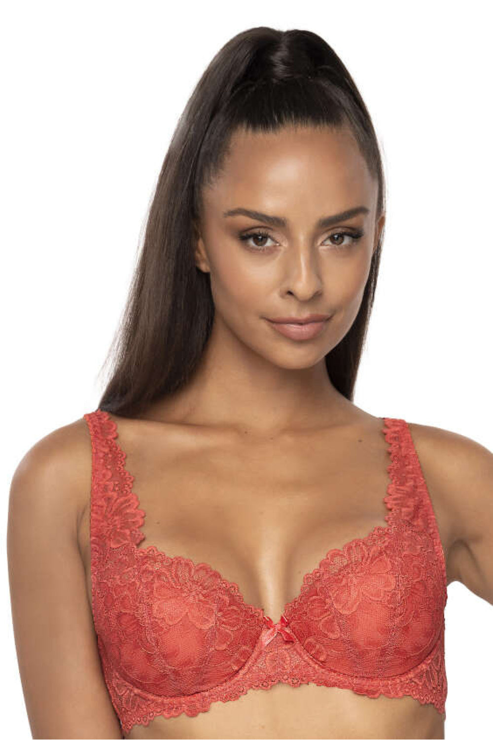 Soutien-gorge push-up femme Mat — orange