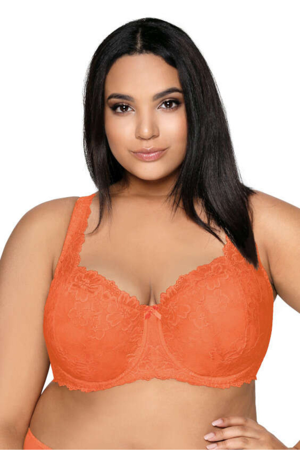 Soutien-gorge push-up femme Mat — orange