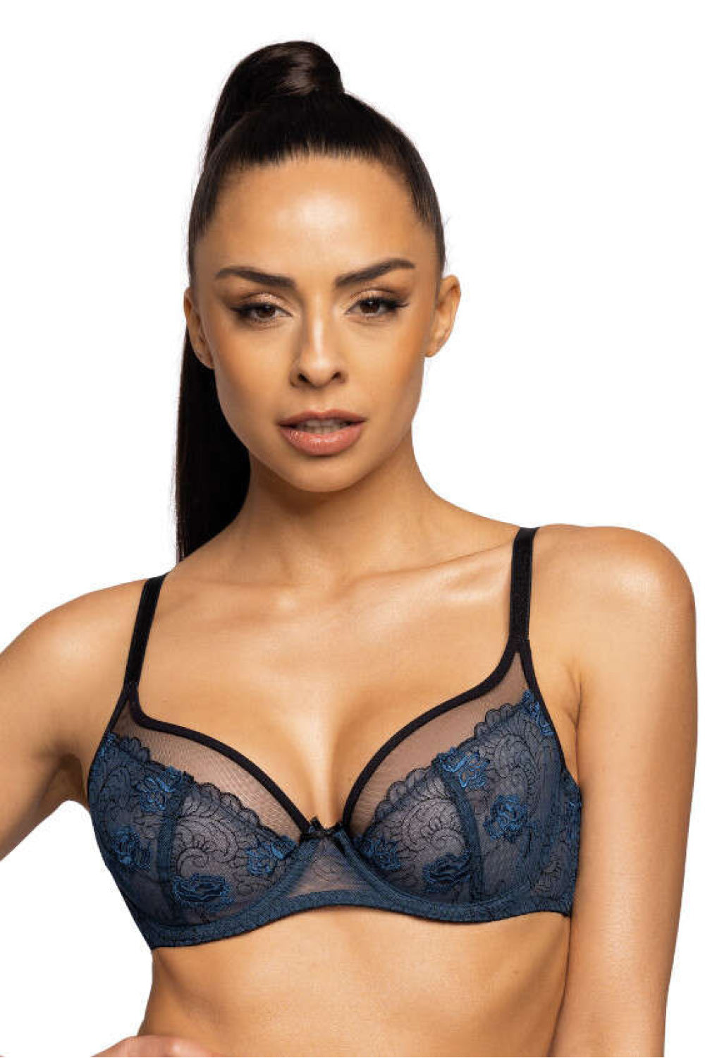 Soutien-gorge semi-soft femme Mat Soft Soft — bleu