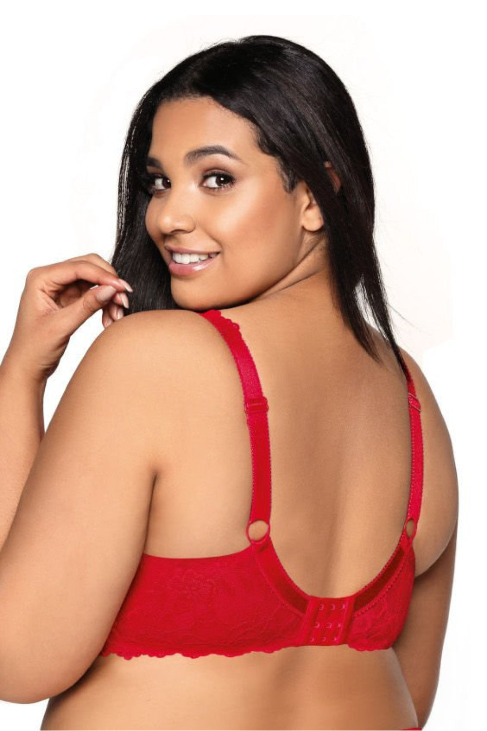 Soutien-gorge push-up femme Mat — rouge