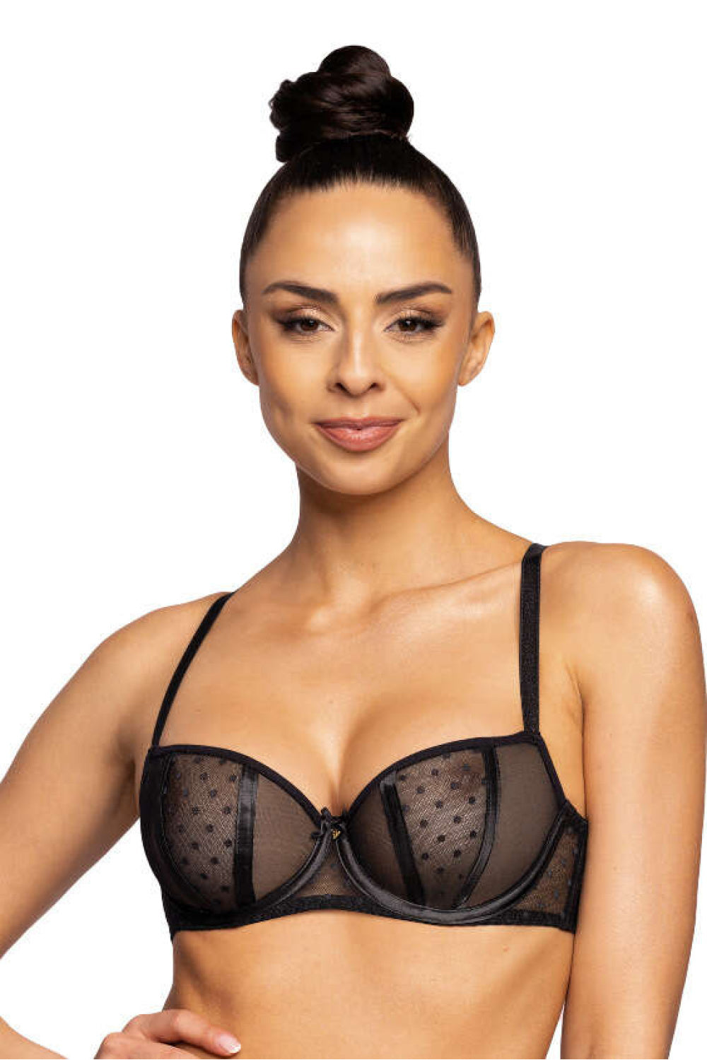 Soutien-gorge semi-soft femme Mat Soft Soft — noir