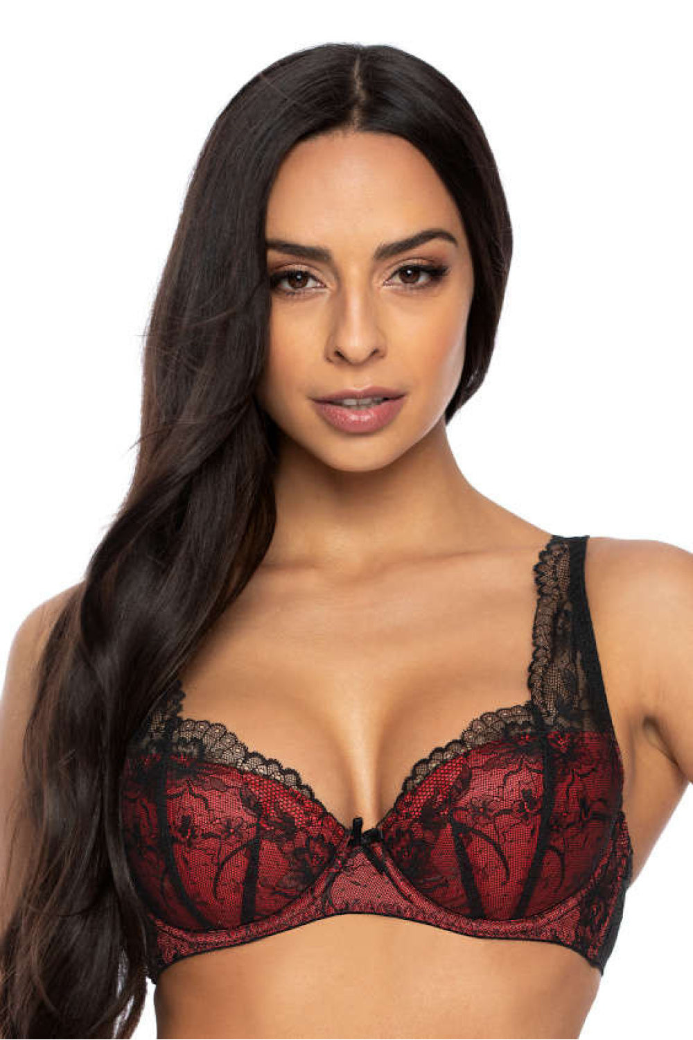 Soutien-gorge push-up femme Mat — noir