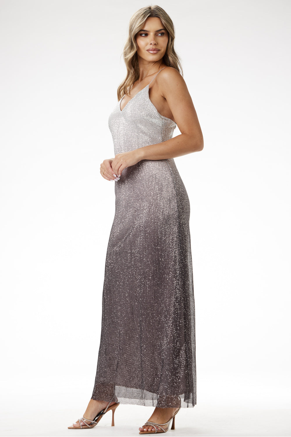 Robe femme awama Longue Longue — gris