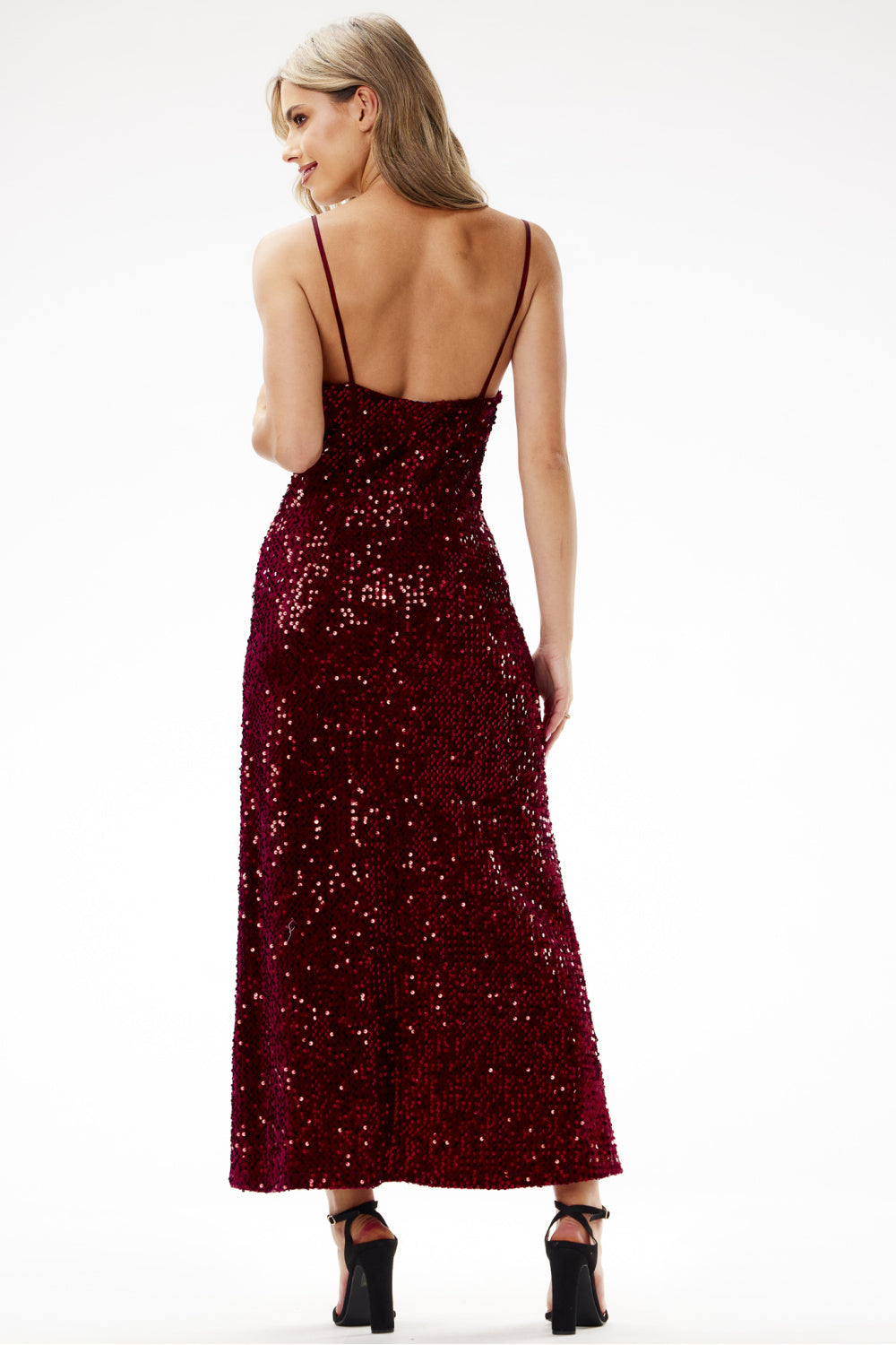 Robe femme awama Longue Longue — rouge