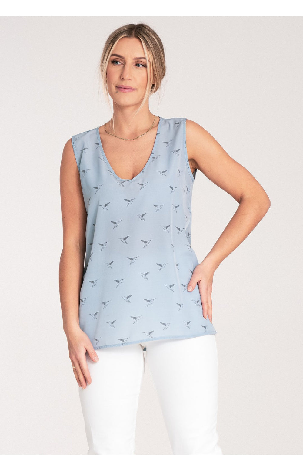Blouse femme Figl Chemisier Chemisier — bleu