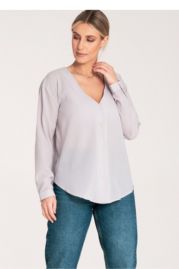 Blouse femme Figl — gris