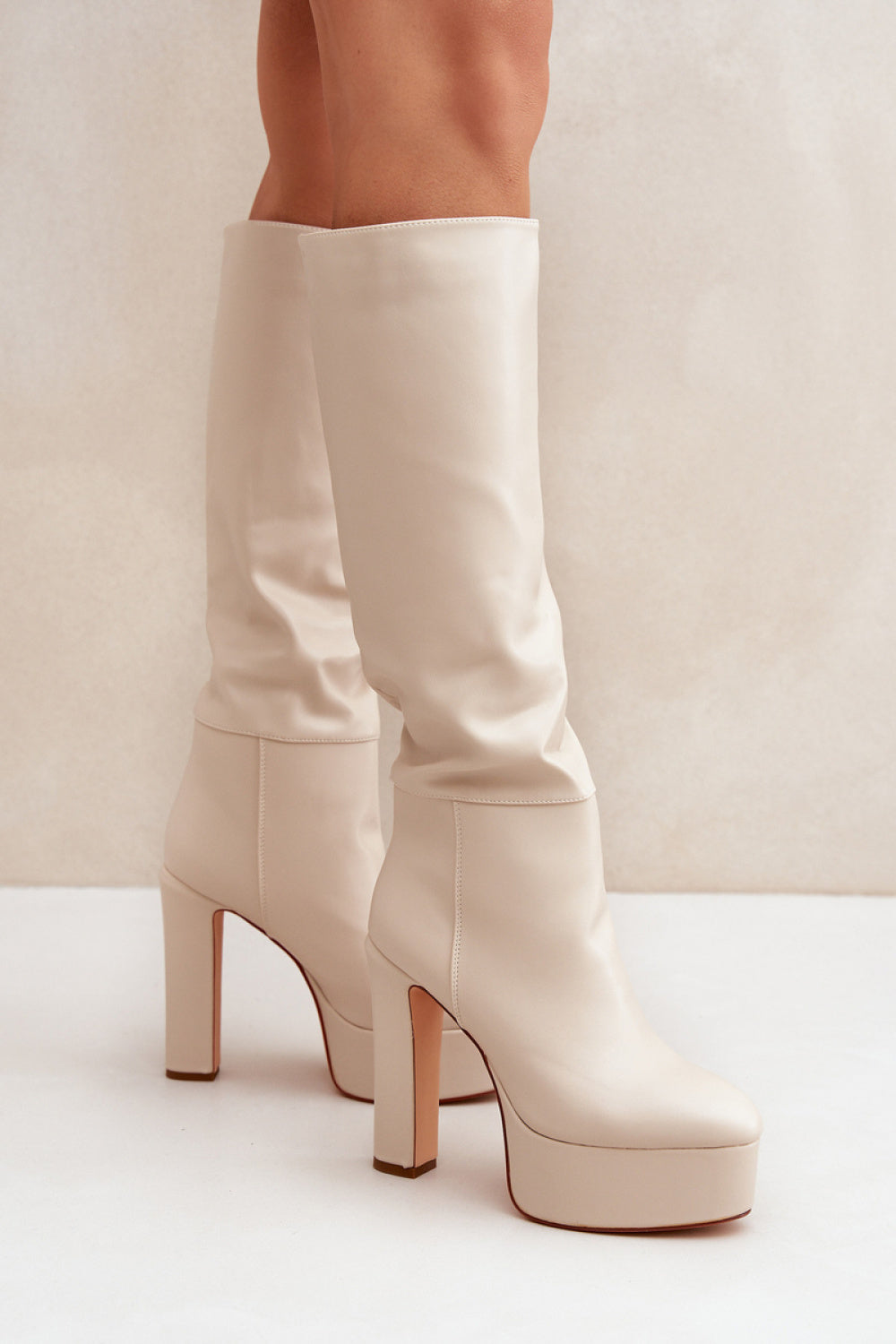 Bottes femme Step in style À Talons À — beige